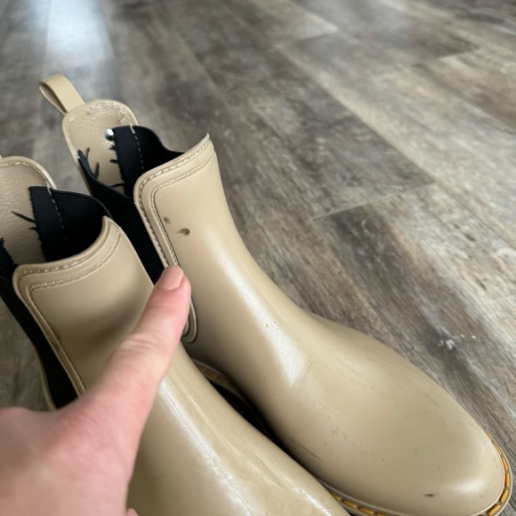 Igor Wellington Tan Combat Rain Boots - Picture 5 of 12
